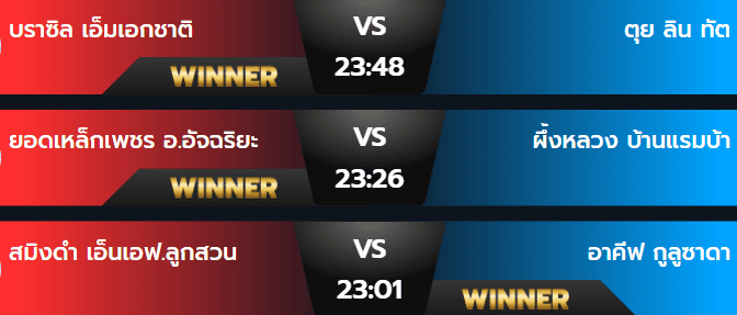 ผลมวยศุกร์ 1 พฤศจิกายน 2567